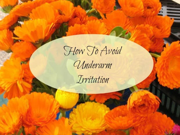 How to avoid underarm irritation