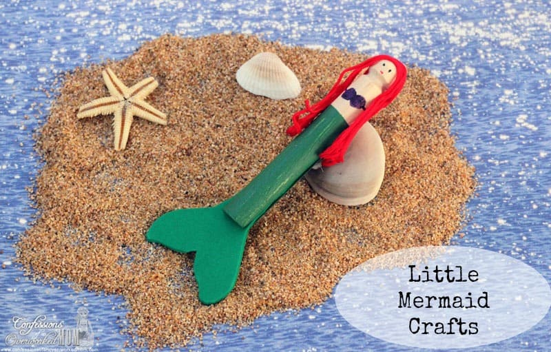 little mermaid crafts