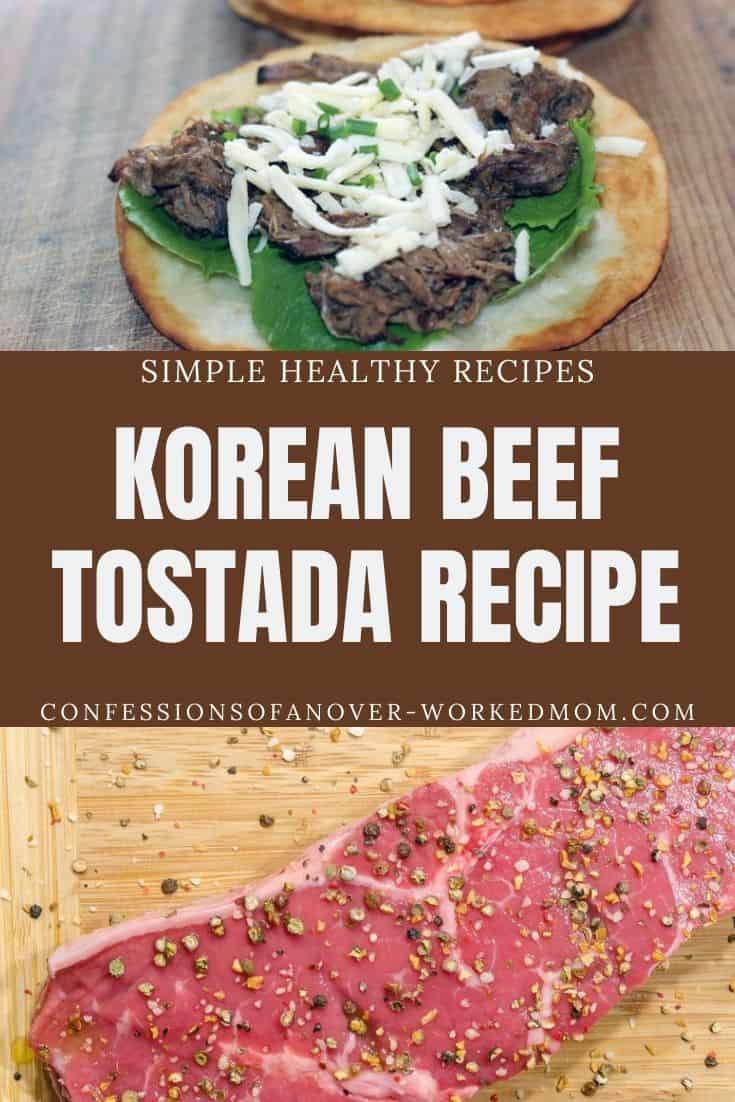 Looking for leftover beef recipes? Try this Campbells Korean Beef Slow Cooker recipe for Korean beef tostadas today.