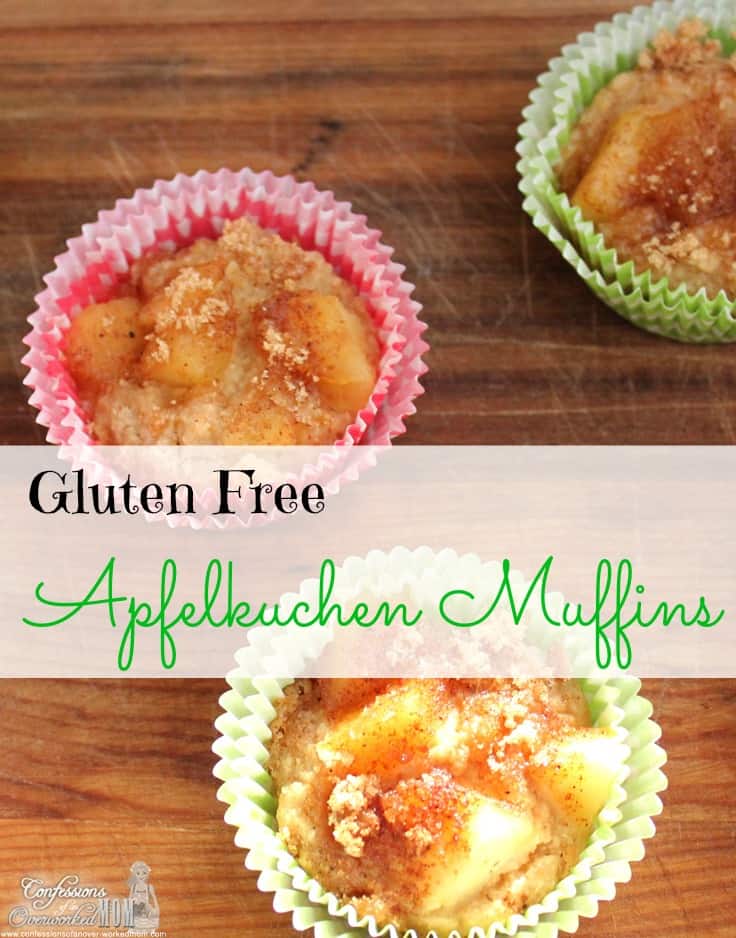 Gluten Free Apfelkuchen Muffin #recipe #STAROliveOil #shop #cbias