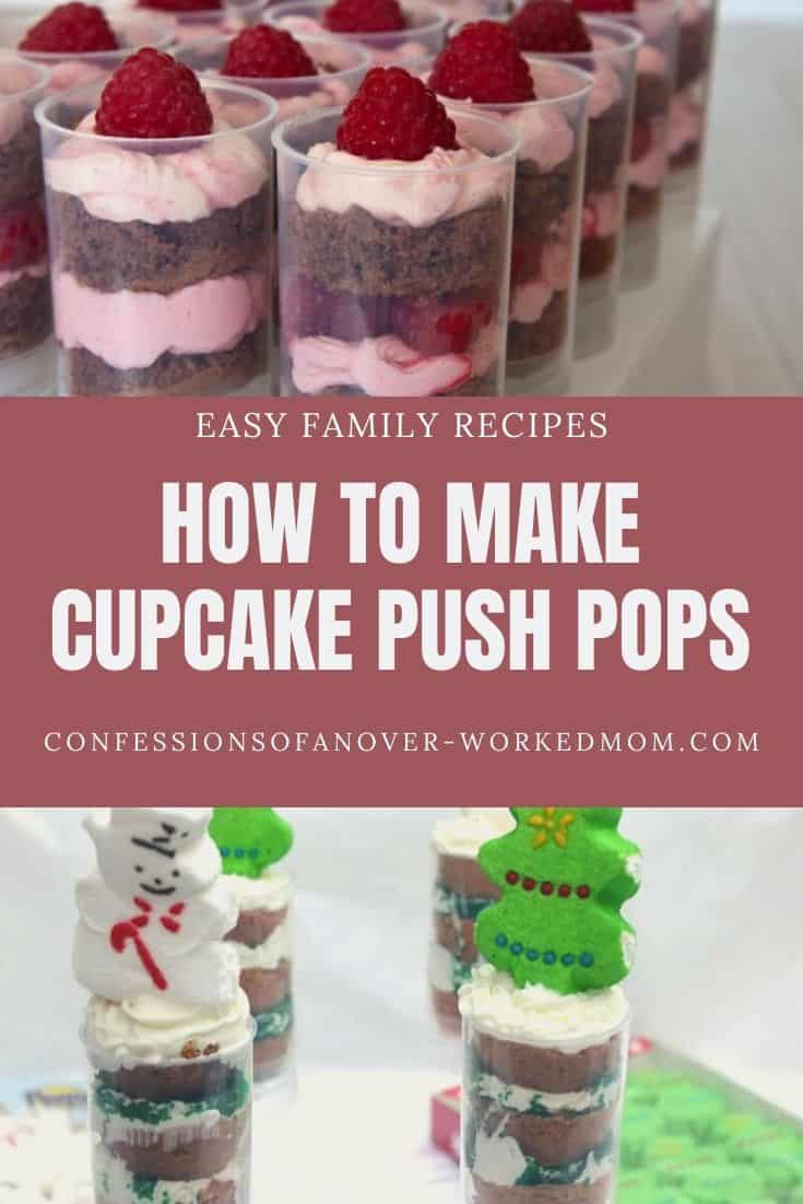 How to Make Cupcake Push Pops