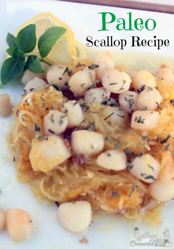 Looking for a Paleo scallops recipe? Try these pan seared scallops and enjoy my favorite scallops dinner recipe with just a few minutes prep time.