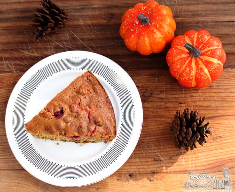 Pumpkin Cranberry Coffee Cake #recipe #goodcookcom #goodcookkitchenexperts #sponsored