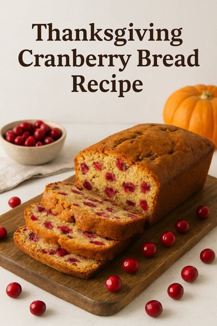 Looking for a Thanksgiving cranberry bread recipe? Try this delicious cranberry bread with cinnamon and find out why it’s my favorite holiday quick bread.