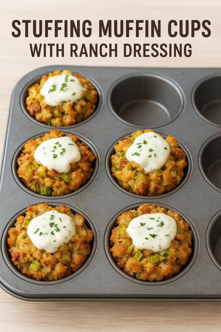 Try my Stuffing Muffin Cups with Turkey and Ranch Dressing. These Thanksgiving leftover cups are a favorite way to use up leftovers from Thanksgiving dinner.