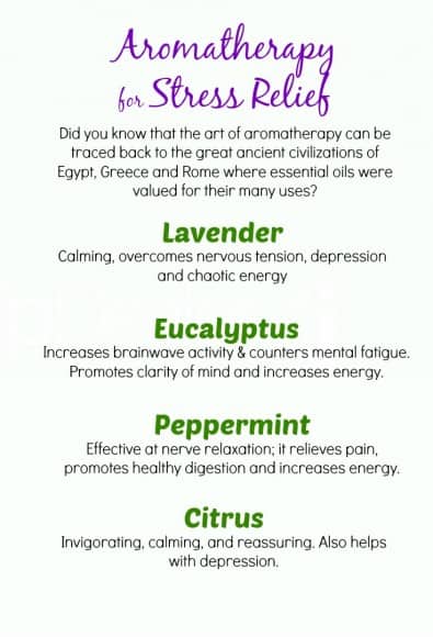 Aromatherapy for Stress Relief and What to Use When