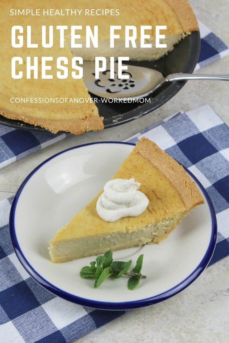 Gluten Free Chess Pie Recipe