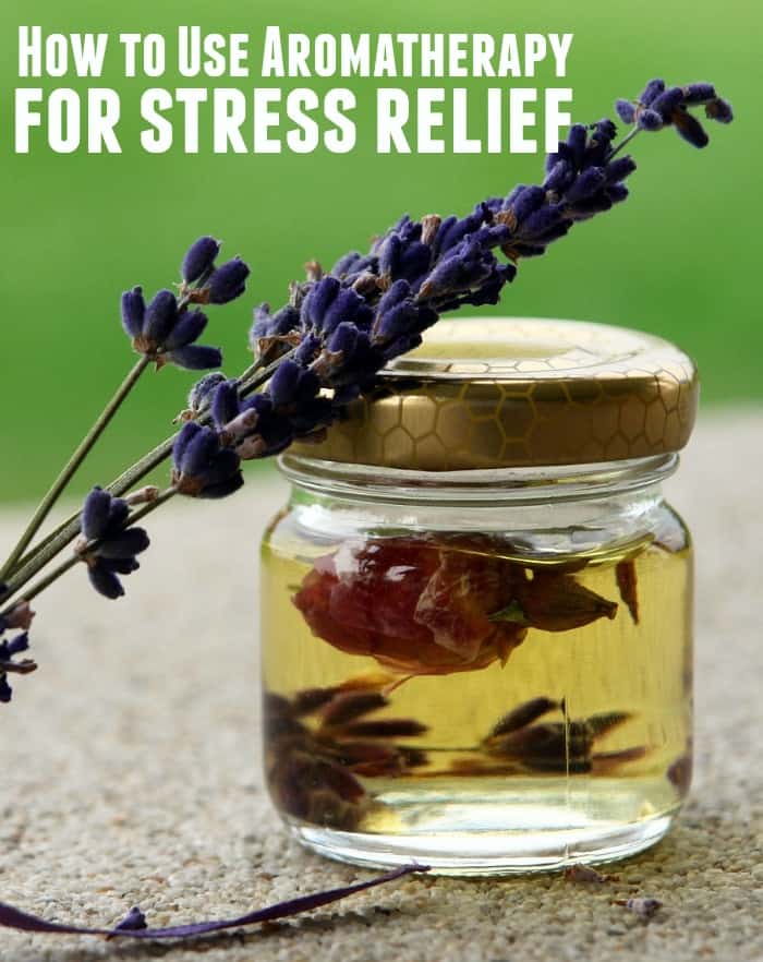 Aromatherapy for stress relief