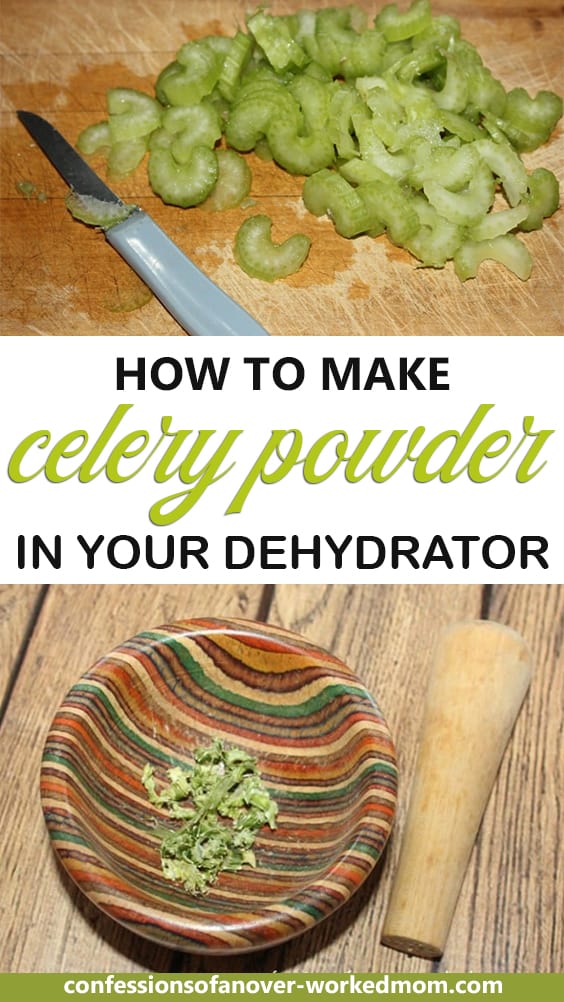 How to Make Celery Powder in Your Dehydrator
