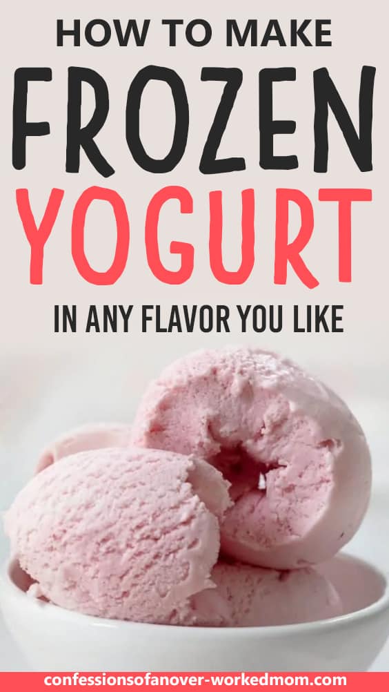 How to Make Frozen Yogurt in Any Flavor You Like
