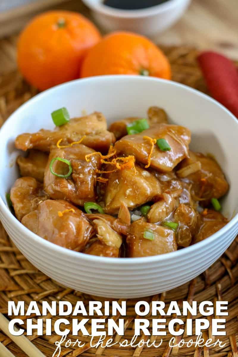 Mandarin Orange Chicken Recipe for the Slow Cooker