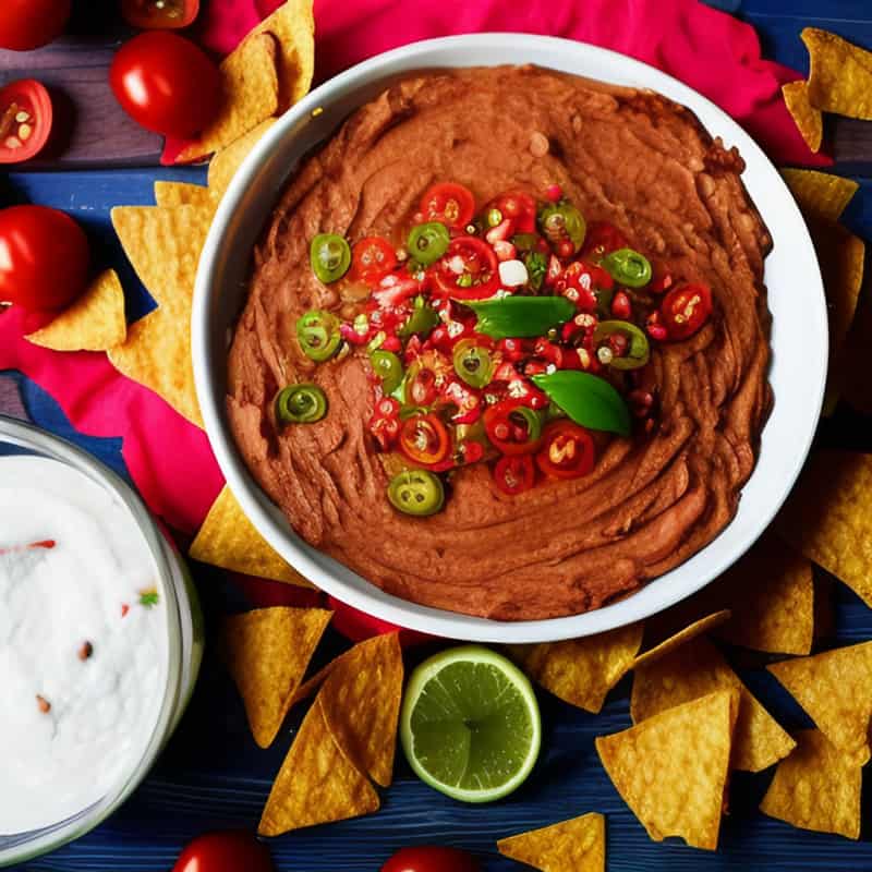 Looking for a healthy Mexican dip for a party? Check out this fantastic Mexican dip recipe that you can serve with tortilla chips at your next party.