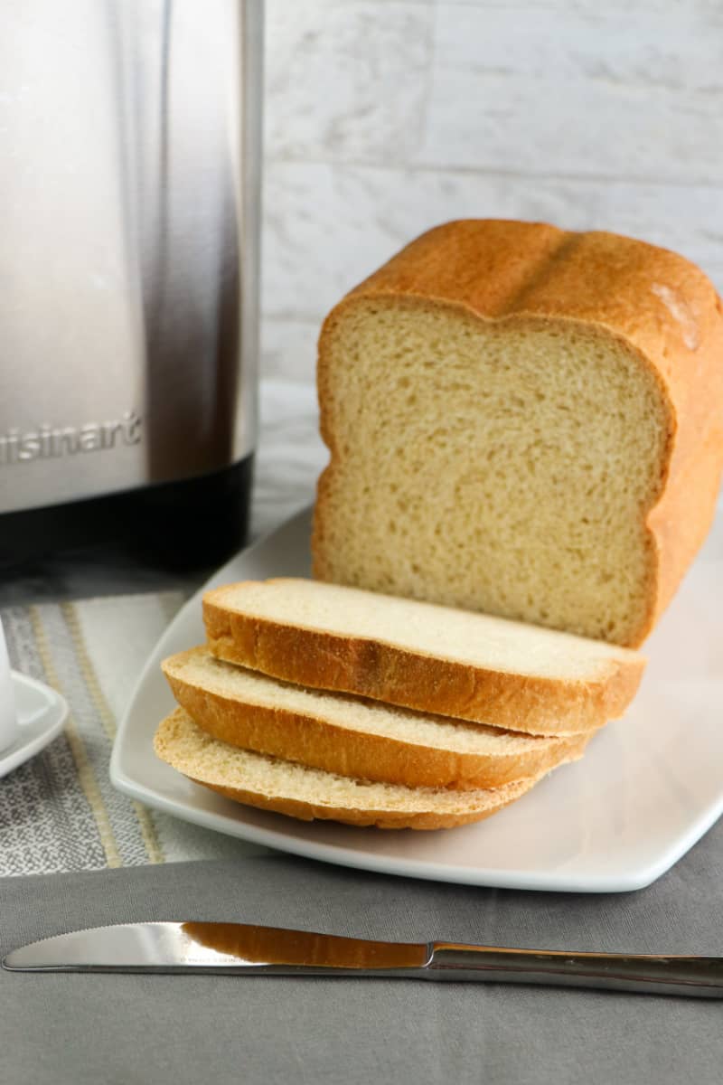 You will love this Bread Machine Wheat Bread recipe. If you want a half white half whole wheat bread machine recipe, try this one today.