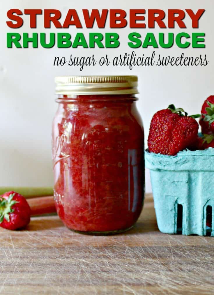 How to Make My Strawberry Rhubarb Sauce Recipe