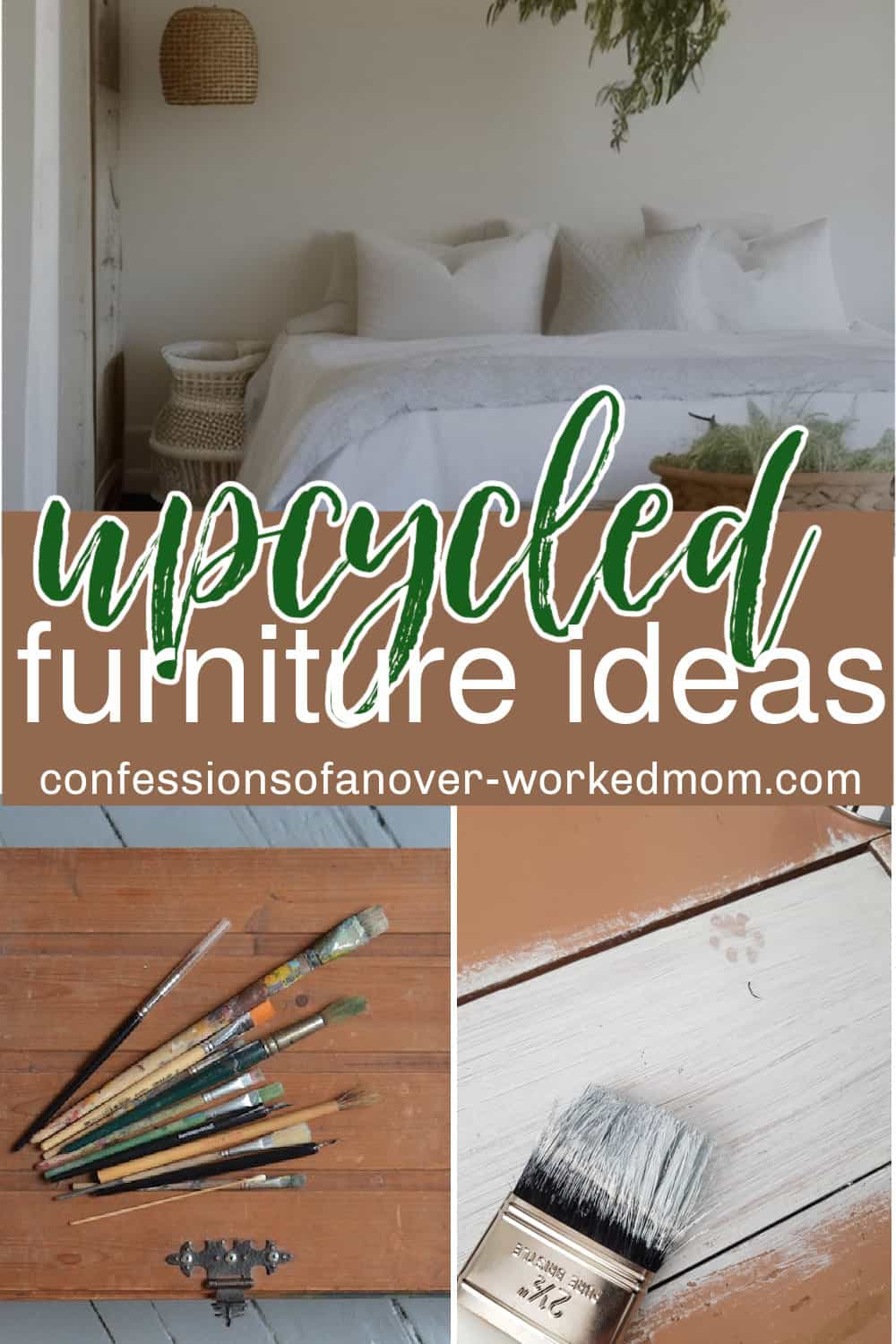 I love upcycling. I am all about keeping furniture and other items out of the landfill by finding other uses for them. Check out these projects.