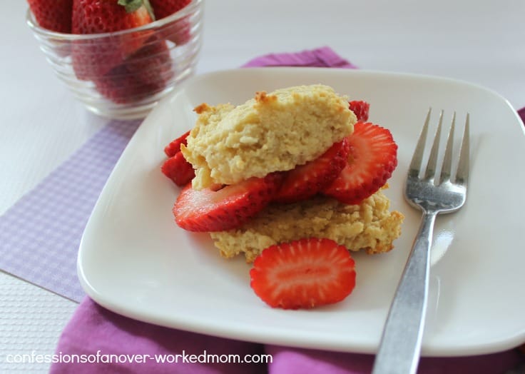 Paleo Strawberry Shortcake Recipe #StreamTeam