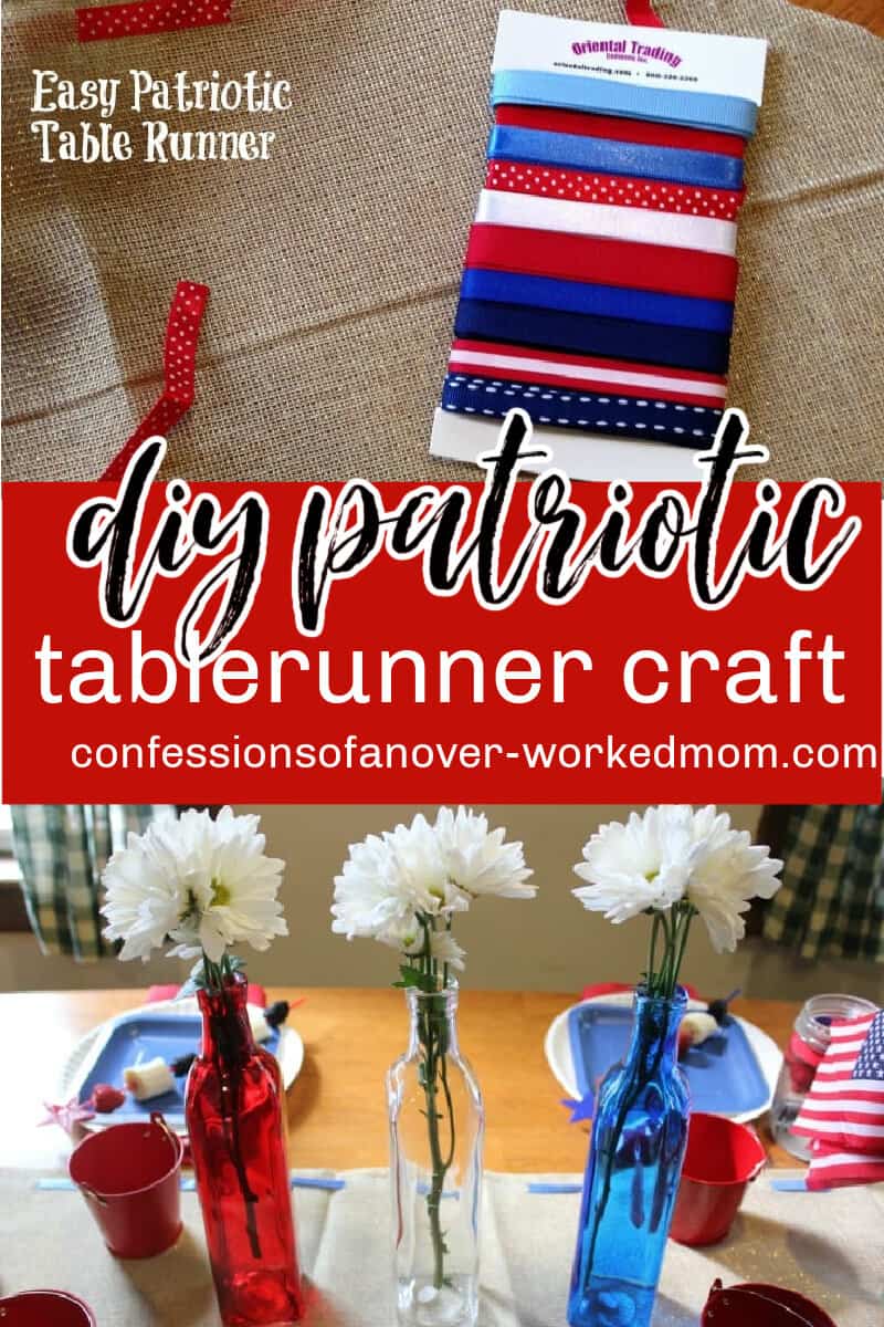 Looking for patriotic table setting ideas? Check out these fourth of July table settings and an easy DIY patriotic table runner you can make.. 