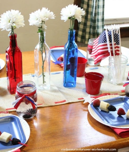 Patriotic Table Setting Ideas For Your Next Party Or Cookout