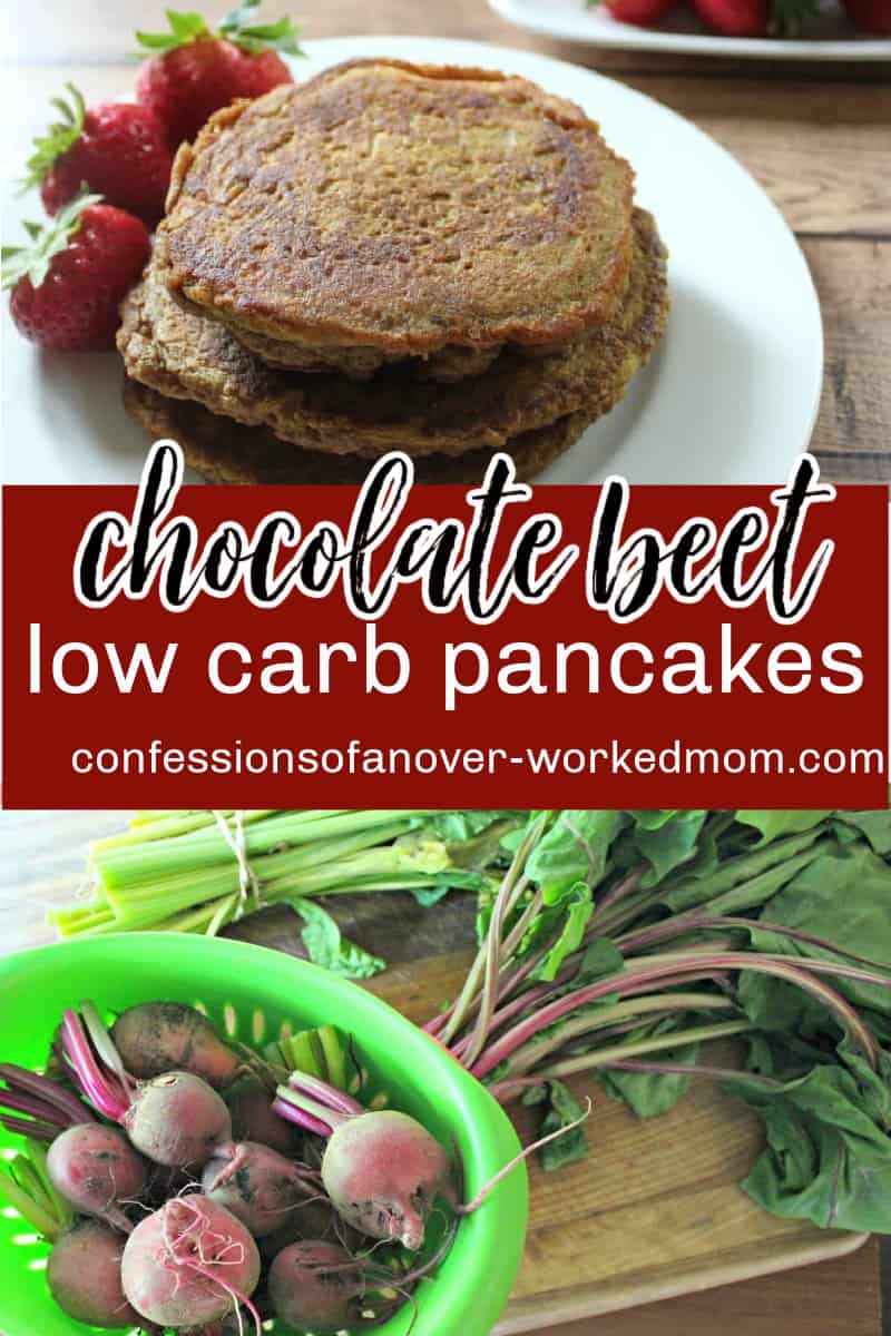 These chocolate beet pancakes are amazing! Make a batch of these delicious paleo chocolate pancakes today and see why they are a family favorite.