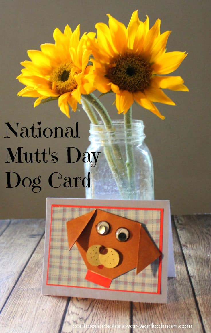 National Mutt's Day Dog Card