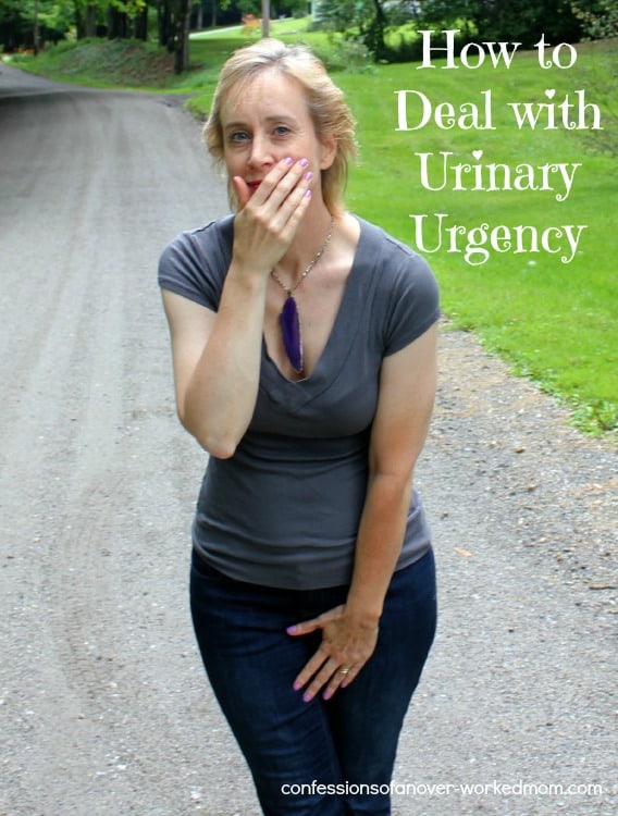 How to deal with urinary urgency