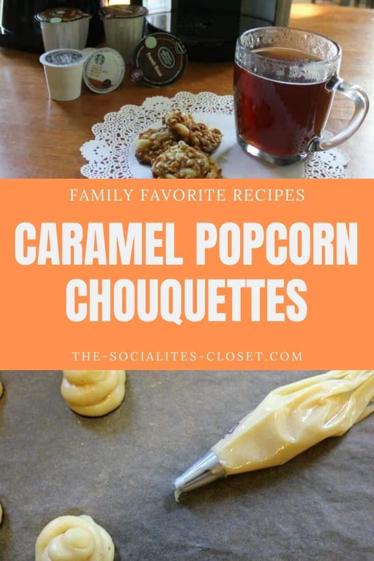 This Popcorn Chouquette Recipe has a caramel sugar coating and a delicious sweet crunch. Try these French pastry cookies today.