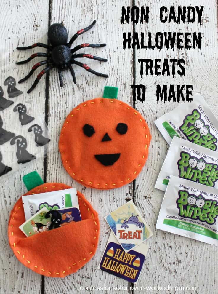 Non candy Halloween treats to make for the kids #Halloween #Halloweencrafts #allergyfriendly #crafts
