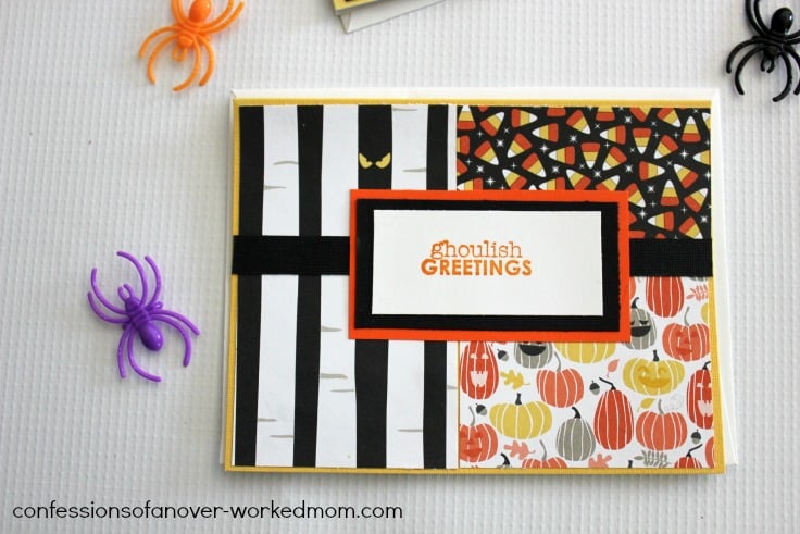 Easy Halloween Cards to make