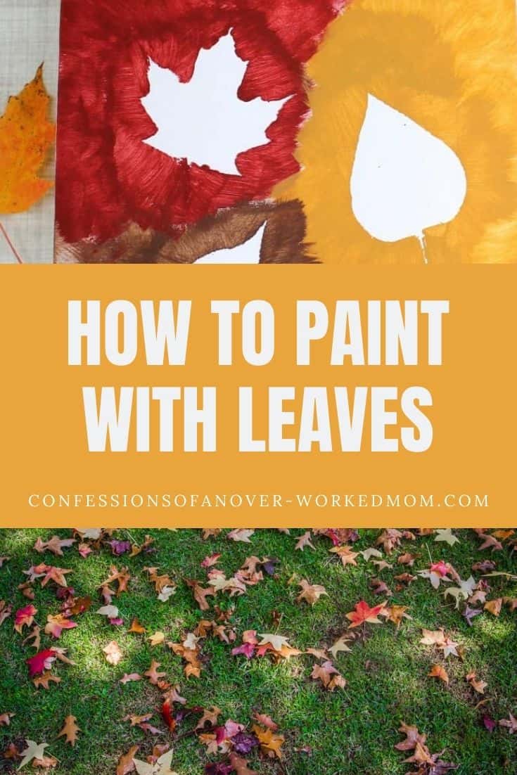 Learn how to paint with leaves to create a memory box for your special items. Create art with leaf painting with this simple technique.
