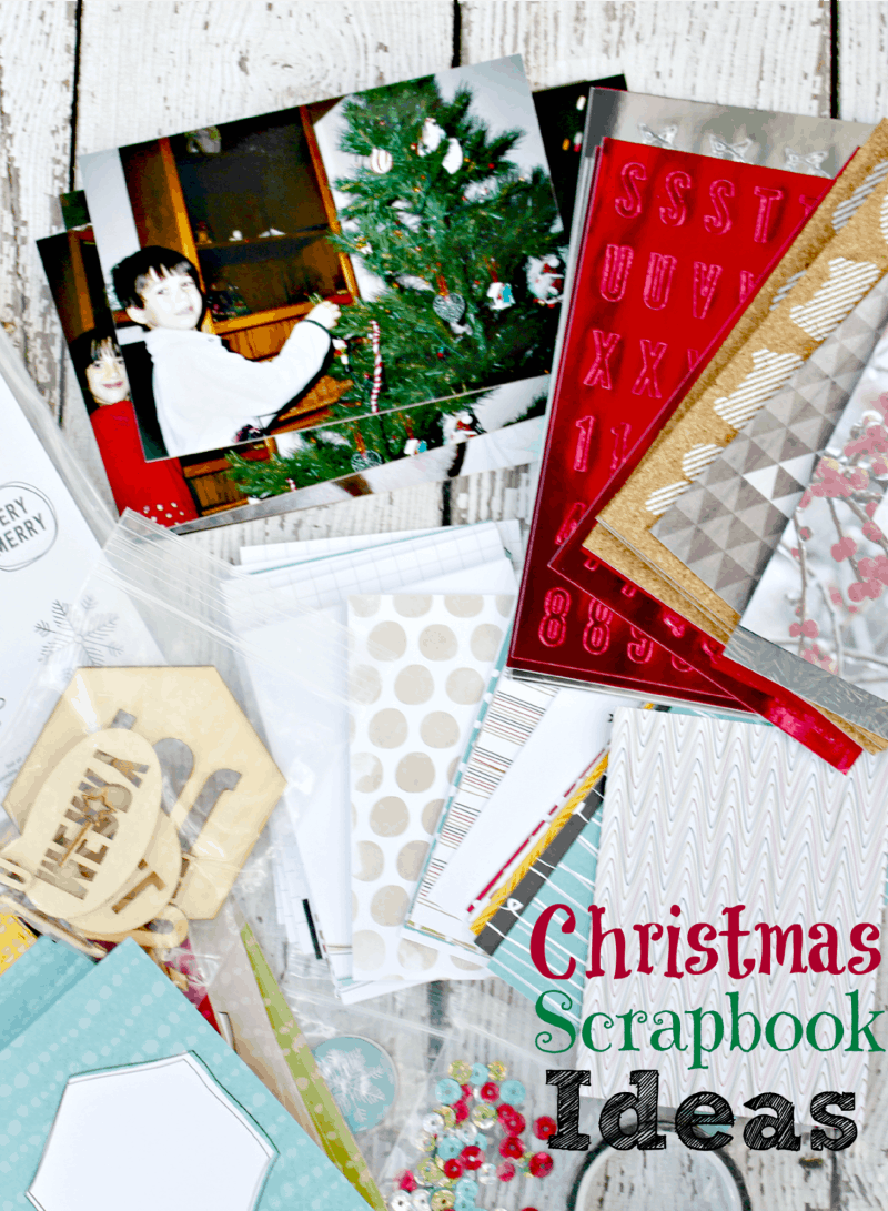 Simple and Elegant Holiday and Scrapbook Page Ideas with the