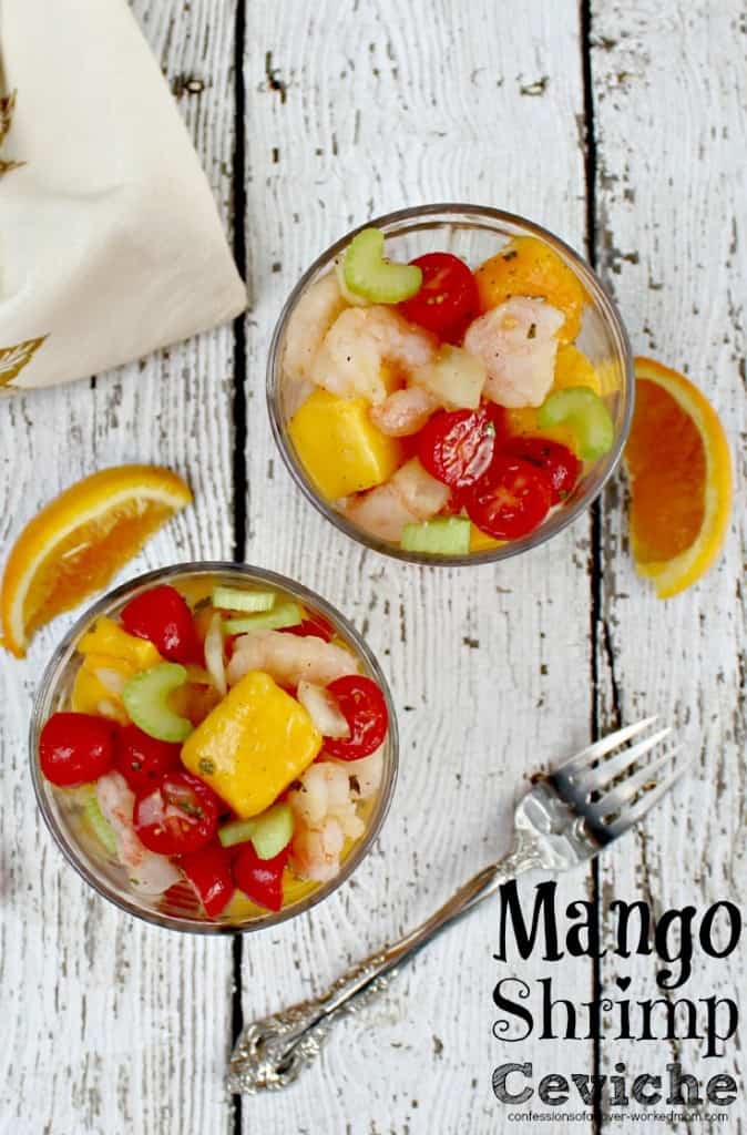 Mango Shrimp Ceviche Recipe | Healthy Holiday Recipes