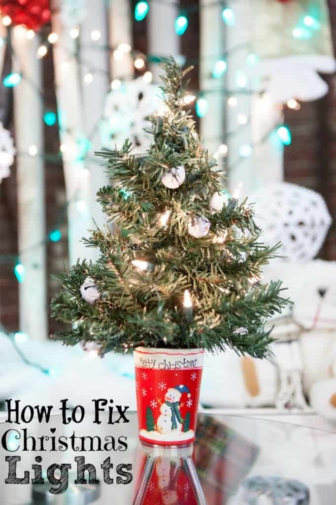 Reducing Christmas Waste | How to Fix Christmas Lights