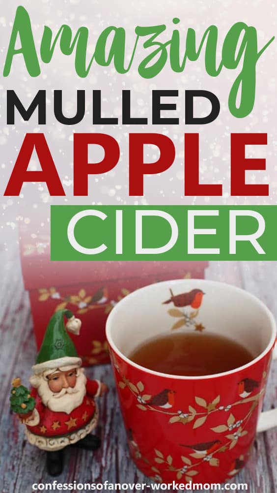 Mulled Apple Cider Recipe for Holiday Entertaining #ChristmasRecipe #AppleCider