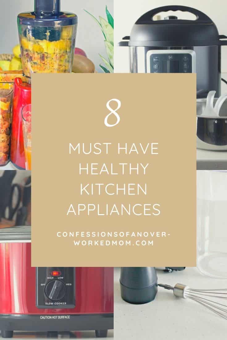 Healthy Kitchen Appliances to Cook Healthier Meals at Home #healthycooking #healthyrecipes