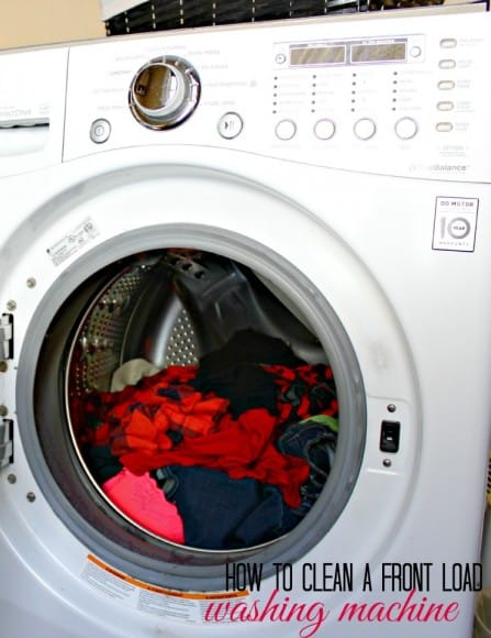 How to Clean a Front Loading Washing Machine LG All In One