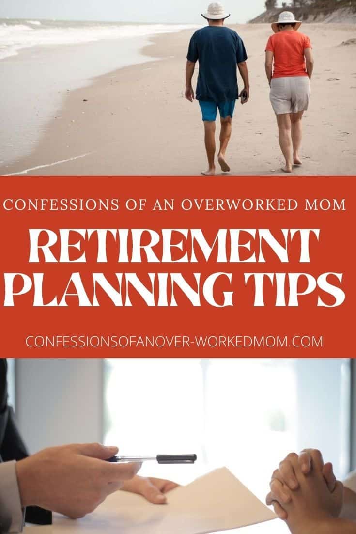 Now that my husband and I are getting closer to retirement, I've been researching the process. Check out these tips for retirement planning.