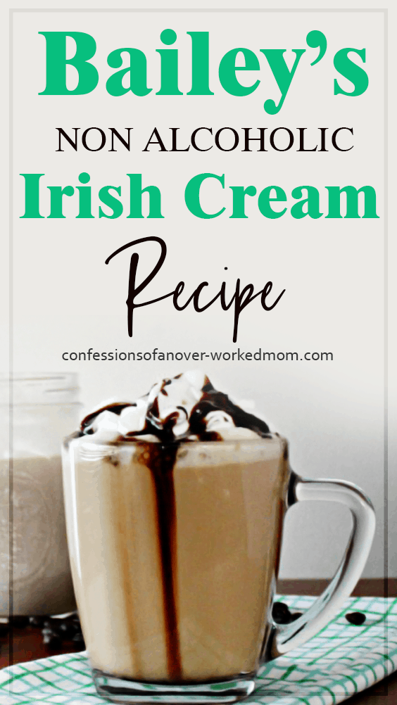 Bailey's Non Alcoholic Irish Cream Recipe for Coffee