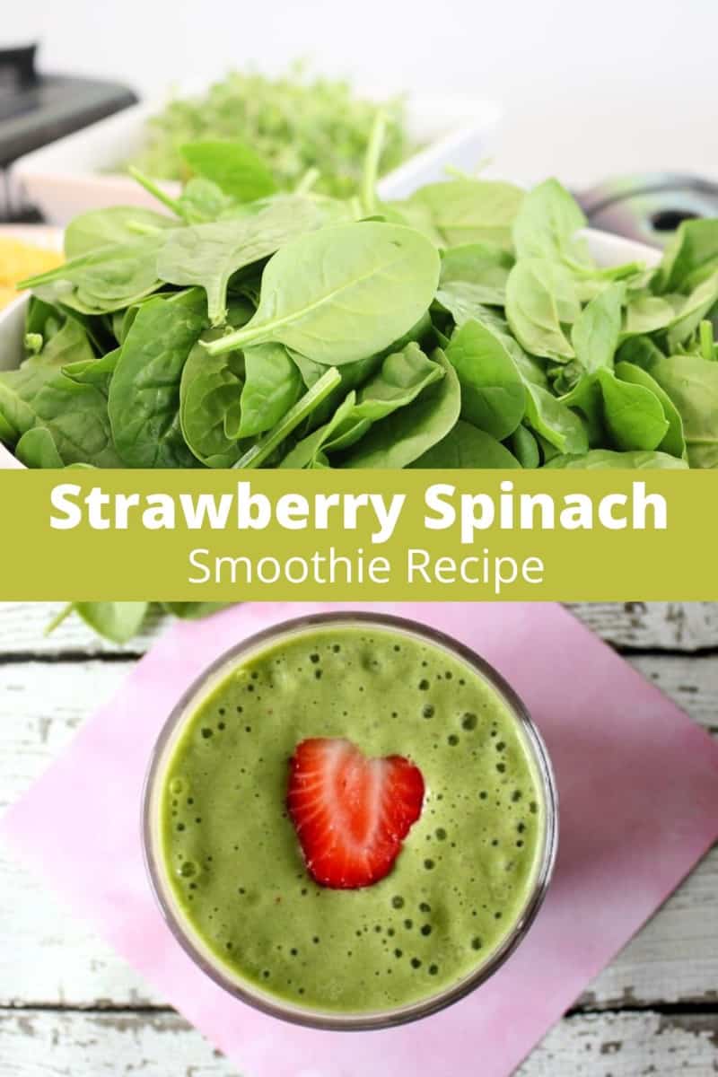 Strawberry Spinach Smoothie Recipe