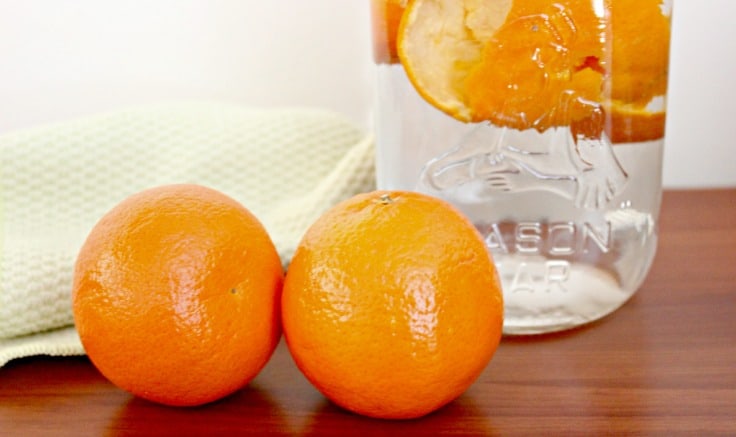 Cleaning with Vinegar: DIY All Natural Citrus Cleaner #MyMixx