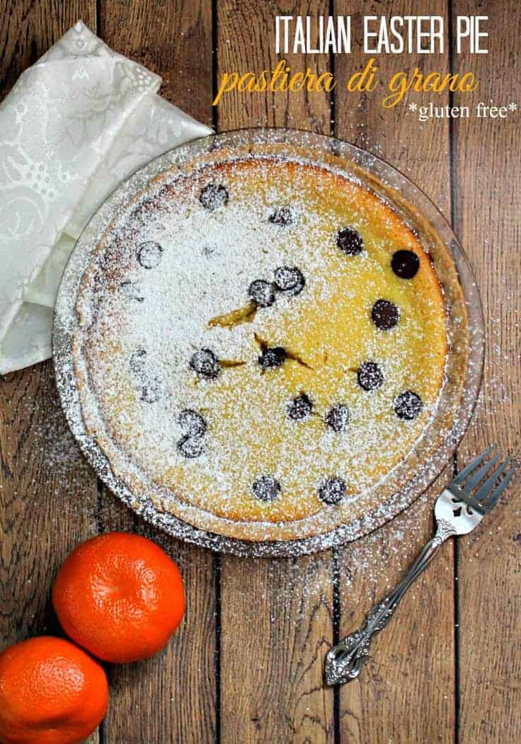 Gluten Free Italian Easter Pie - Pastiera di Grano #PinterestRemakes