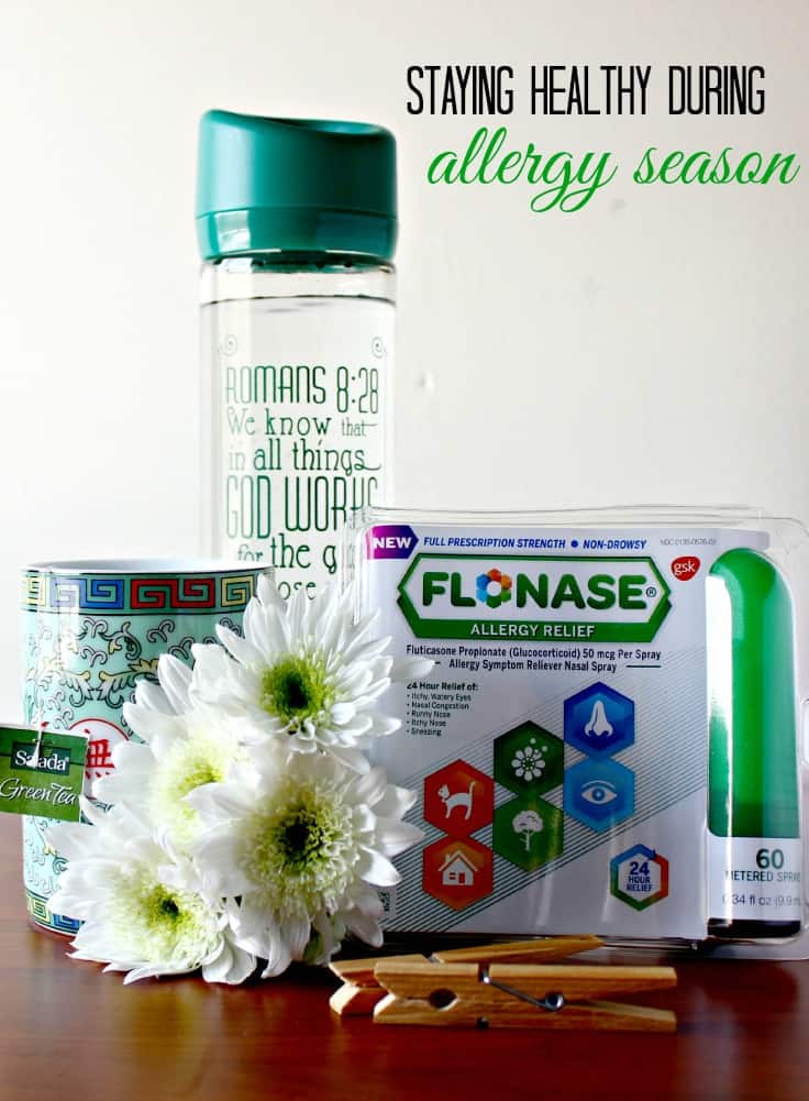 Staying Healthy During Allergy Season #BeGreater