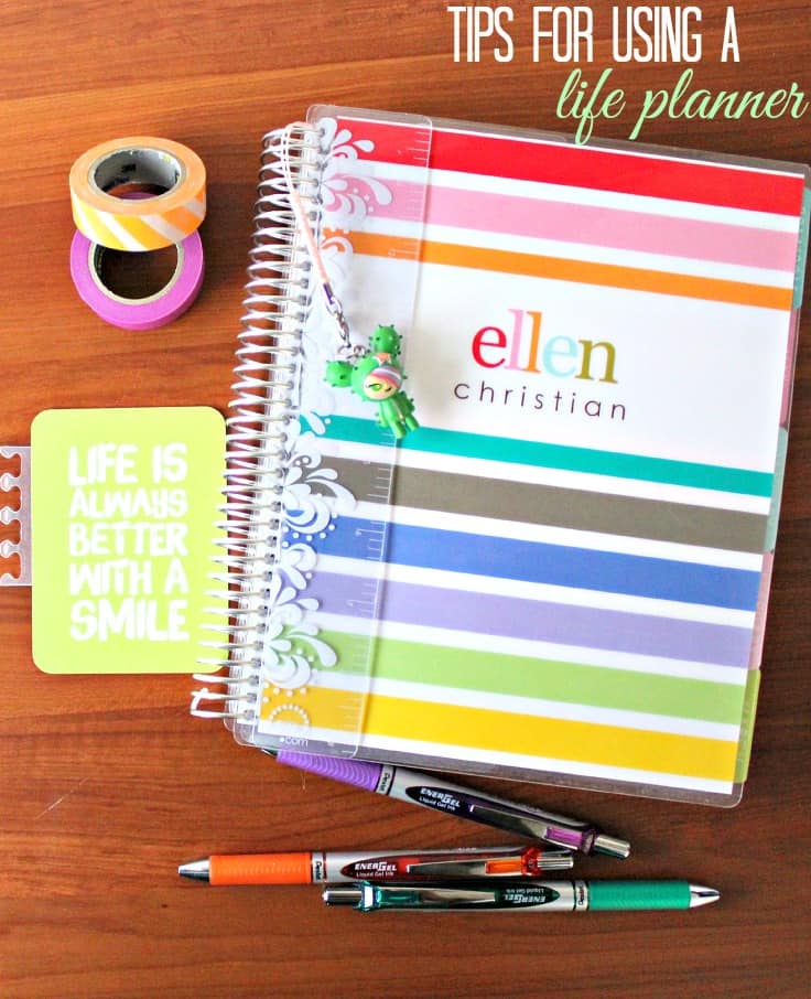 Tips for Using a Life Planner