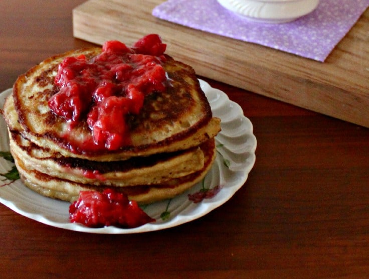 Strawberry Paleo Pancake Recipe