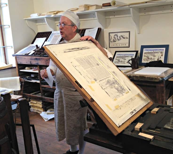 Boston History Sites - Printing Office of Edes & Gill