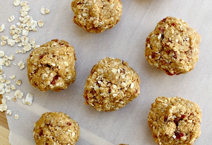 Peanut Butter and Bacon Gluten Free Energy Balls