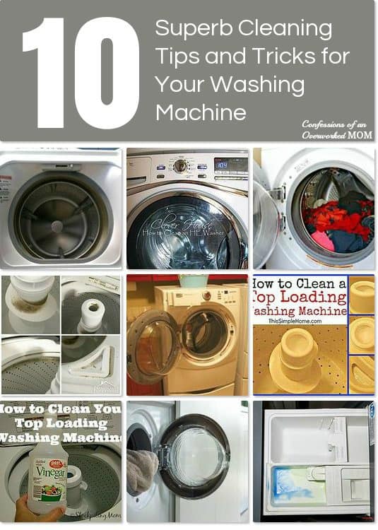 Washing Machine Cleaning Tips