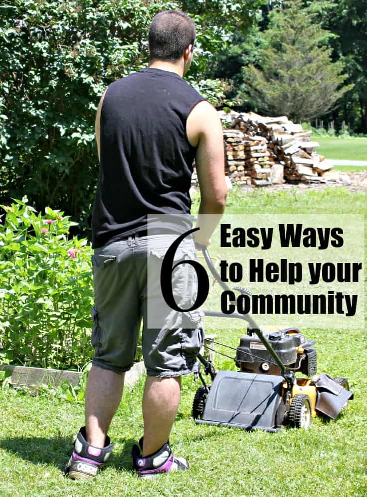 6 Easy Ways to Help your Community