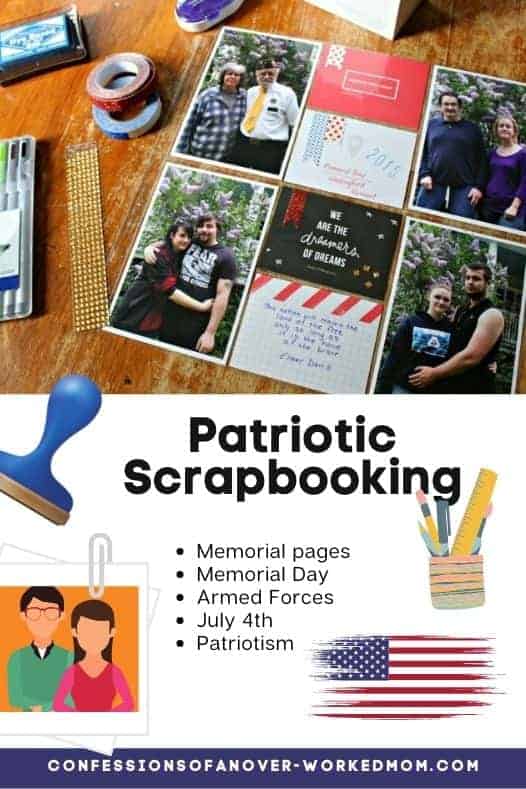 You are going to love these patriotic scrapbook ideas! Check out these memorial scrapbook ideas to gather family memories.