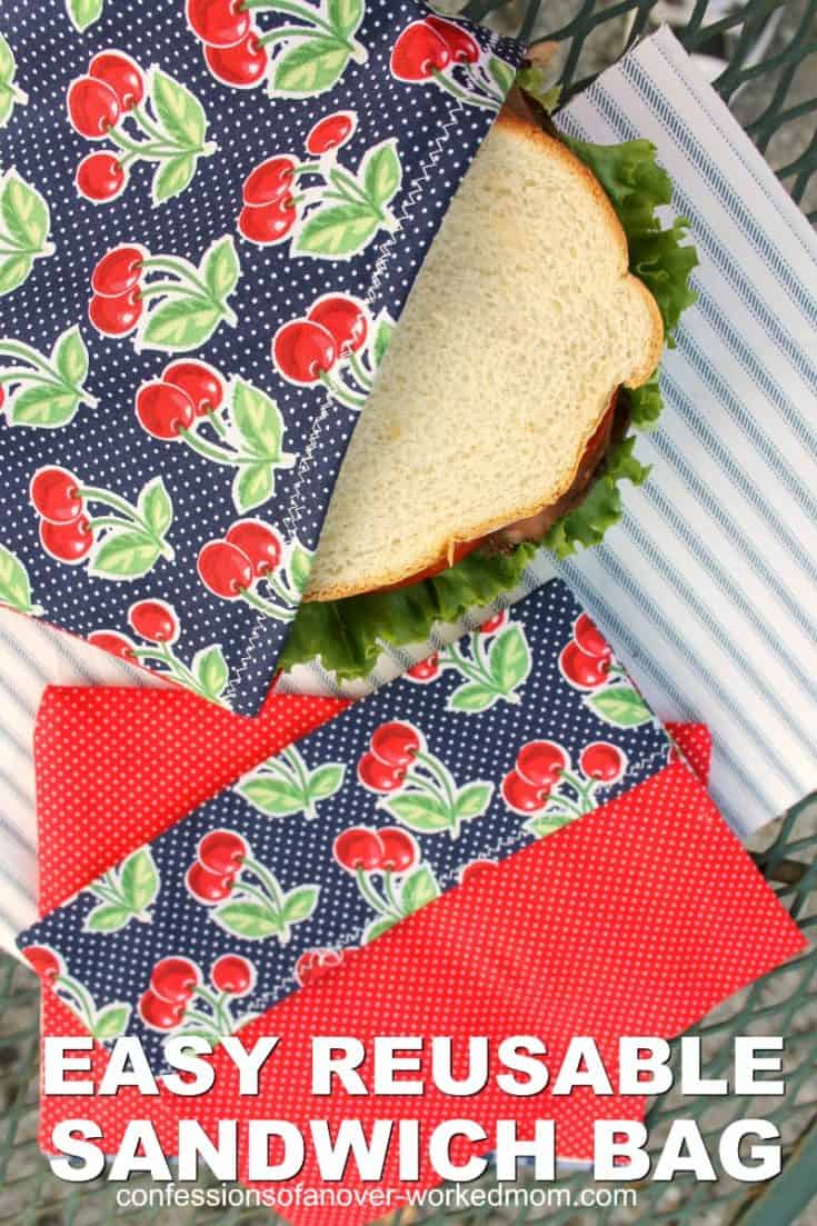 DIY Reusable Sandwich Bag Craft