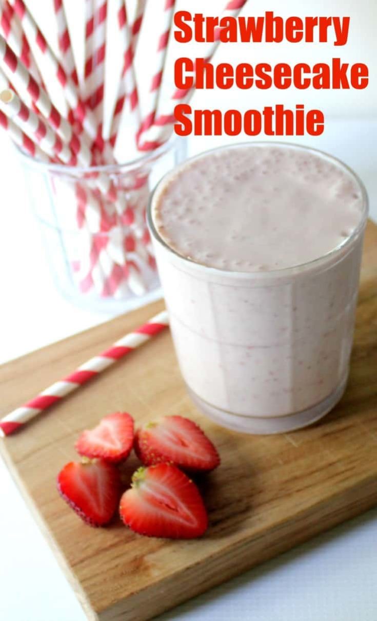 Strawberry Cheesecake Smoothie Recipe
